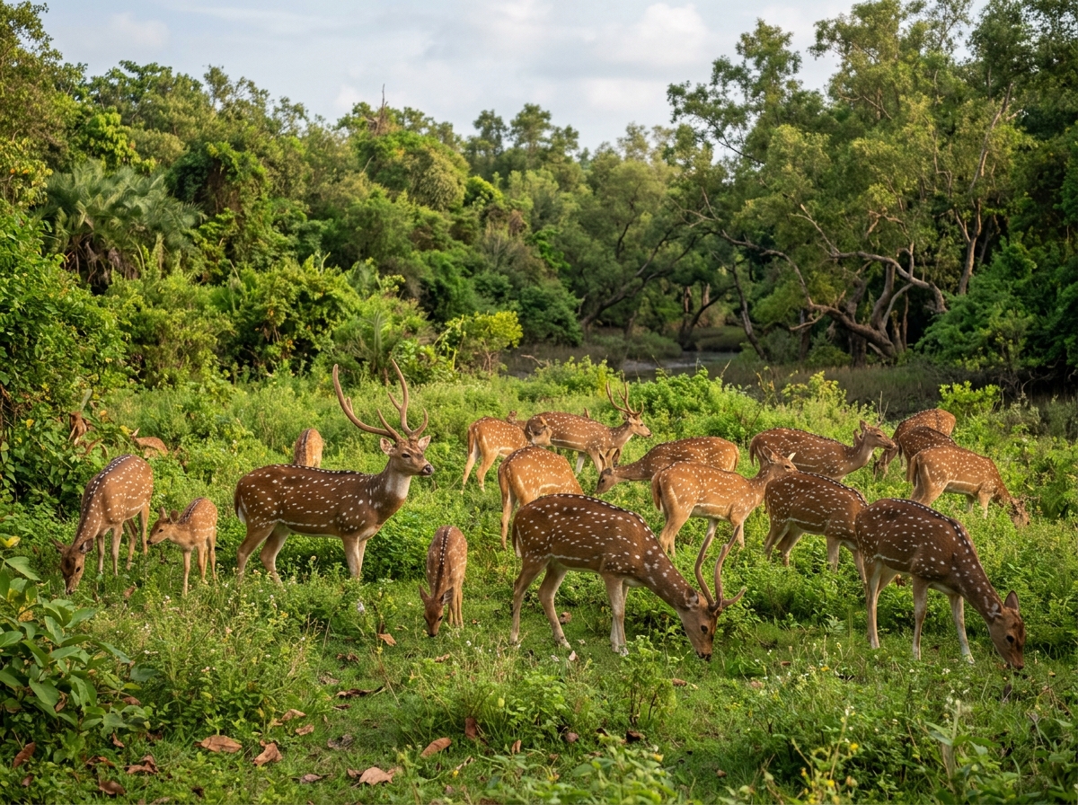 Spotted Deer & Forest Wildlife